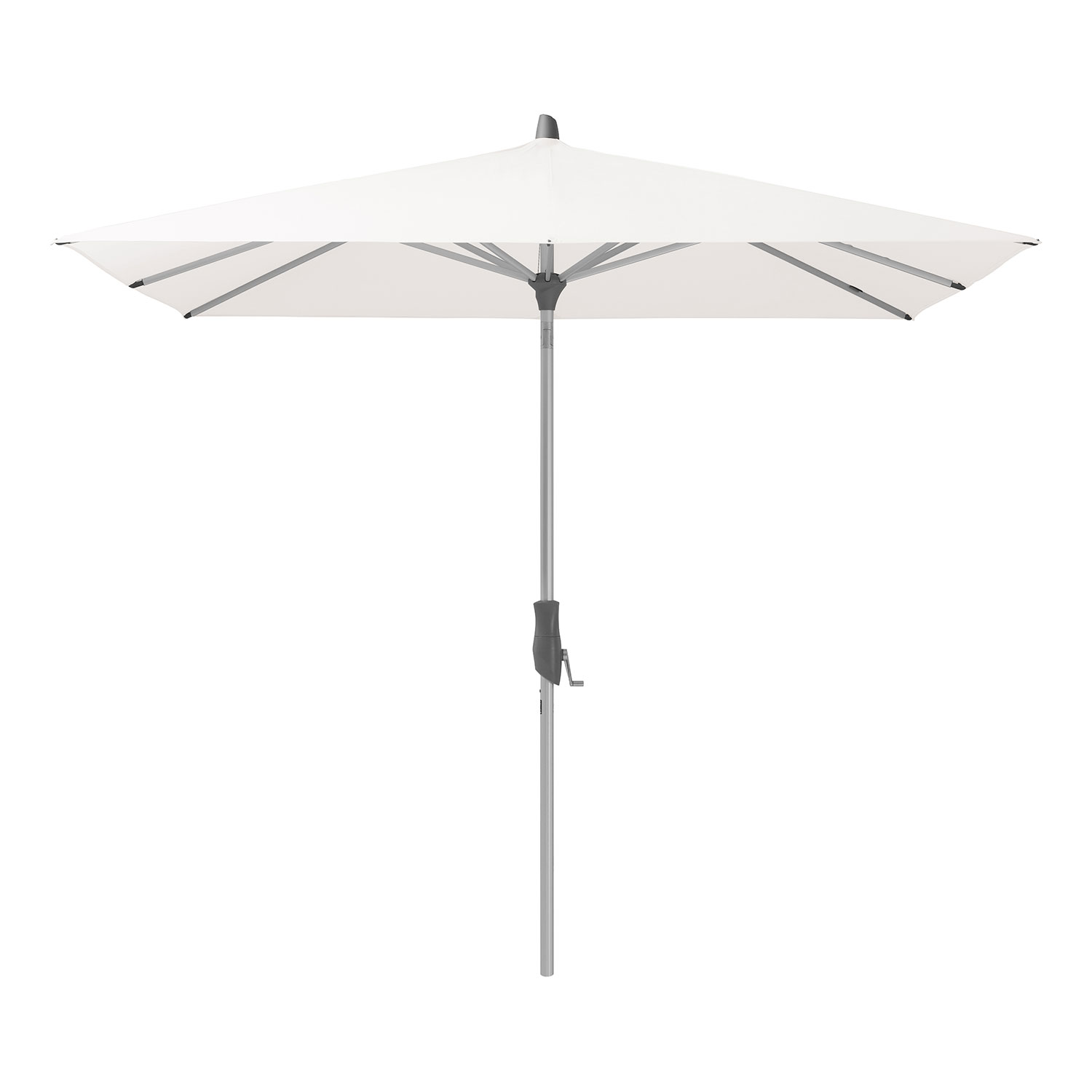 Glatz Alu-Twist Parasol 240×240 cm Kat.4 404 White Glatz