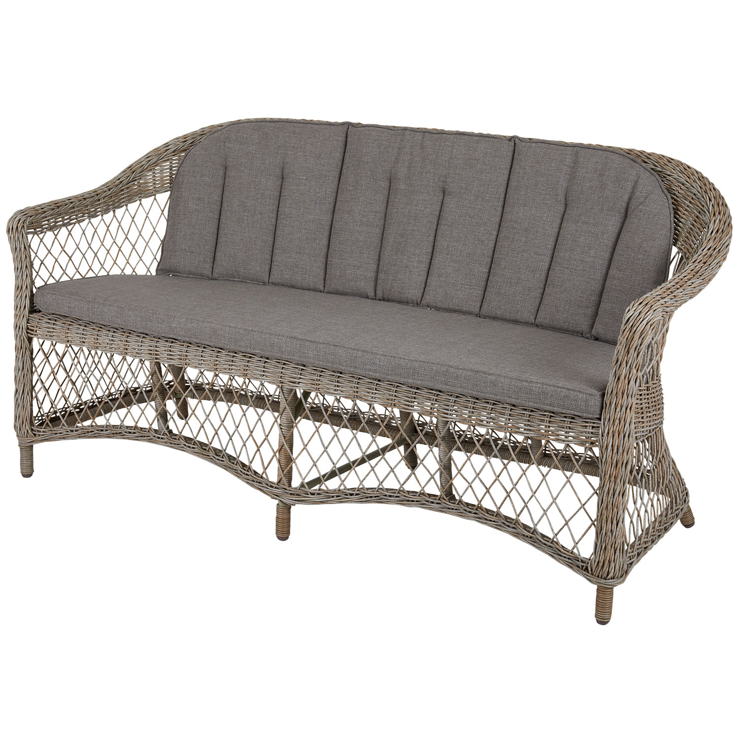 Brafab Kamomill 2-pers. Sofa Polyrattan Inkl. Hynde Brafab