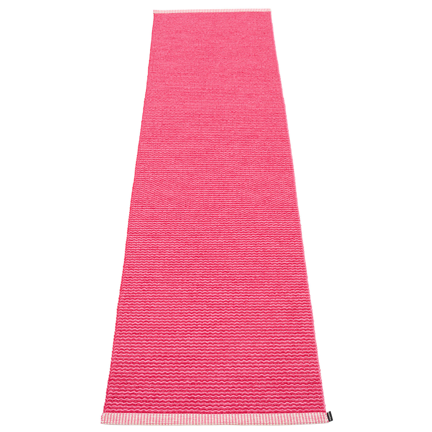 Pappelina Mono tæppe 60×250 cm cherry / pink