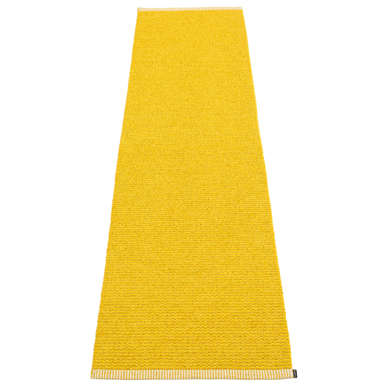 Pappelina Mono tæppe 70×300 cm mustard / lemon