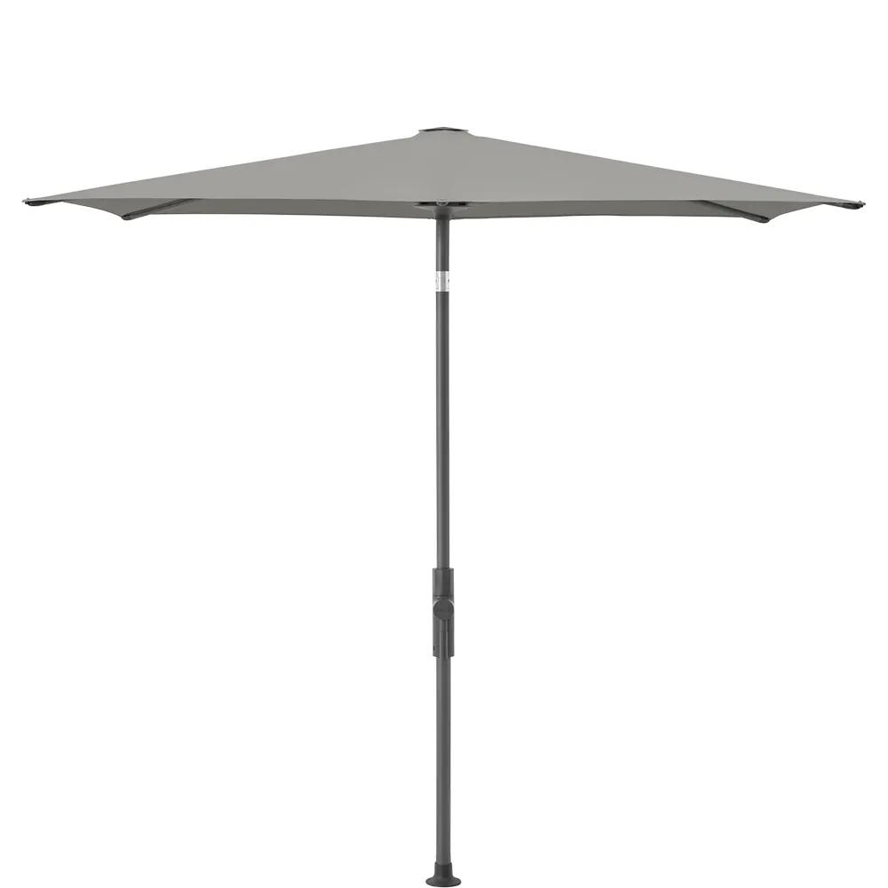 Glatz Twist parasol 250×200 cm anthracite Kat.4 420 Smoke