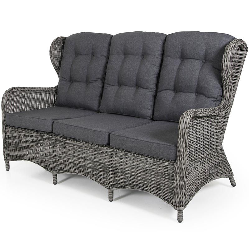 Brafab Rosita 3-pers. Sofa Grå/Grå Brafab