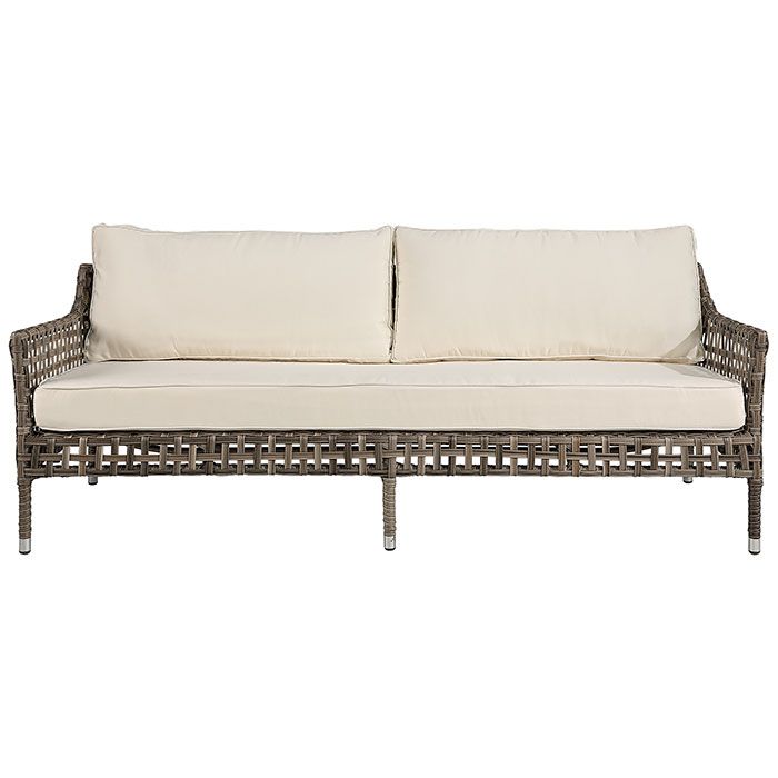 Santa Monica Sofa Polyrattan Artwood