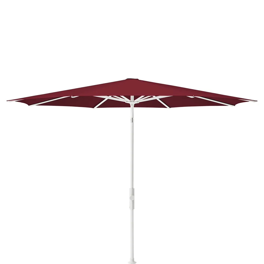 Glatz Twist 300 cm parasol matt white Kat.5 645 Burgundy