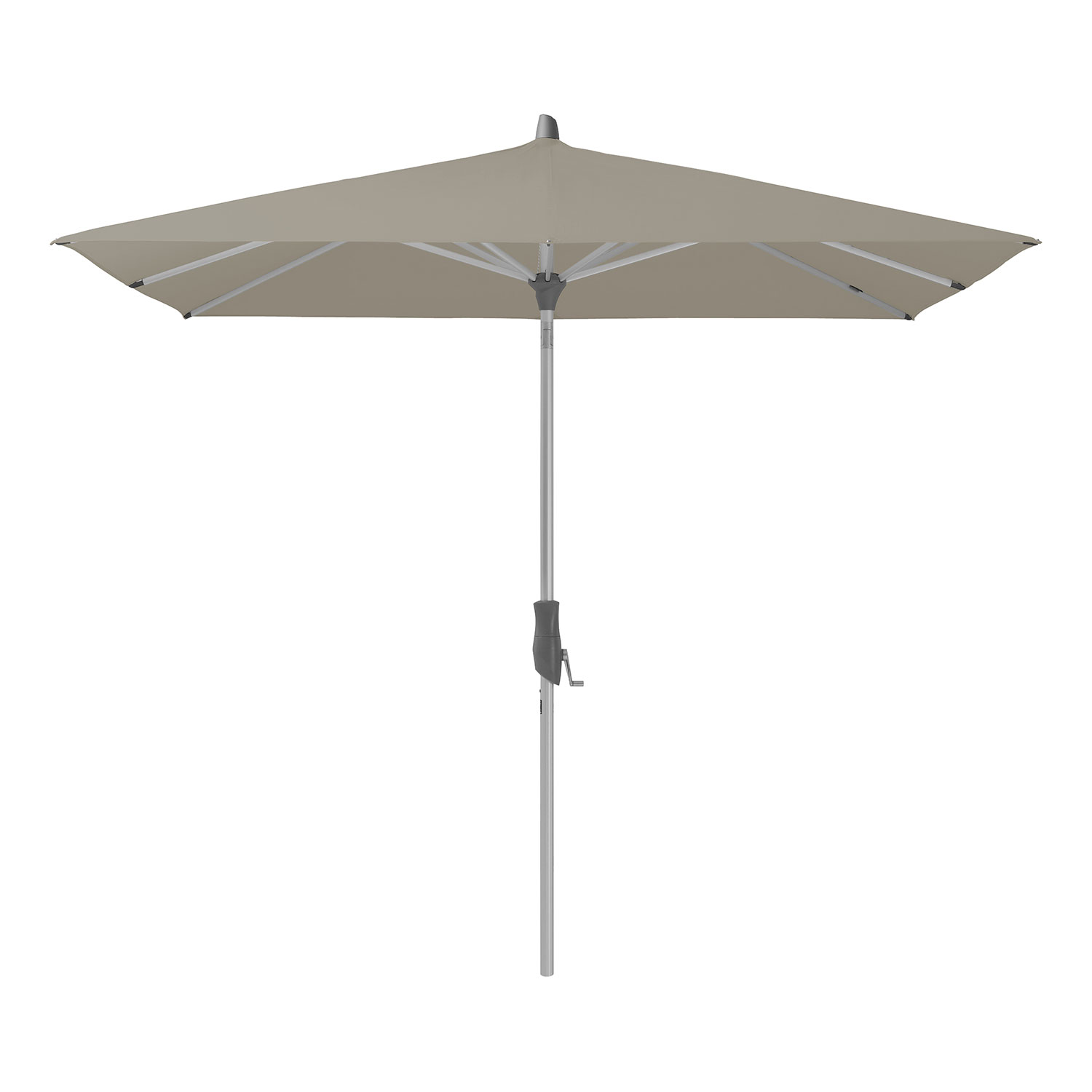 Glatz Alu-Twist Parasol 240×240 Cm Kat.5 605 Clay Glatz