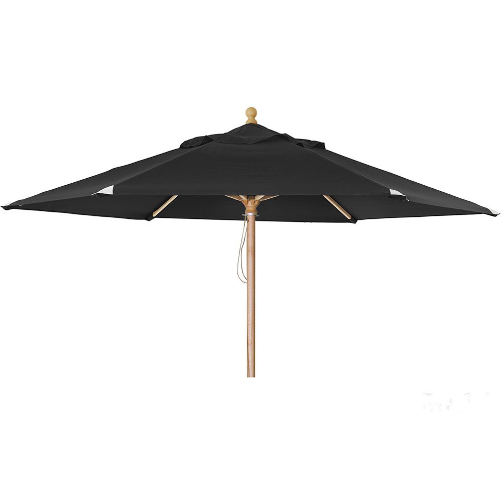 Brafab Reggio Træparasol 300 cm Sort Brafab