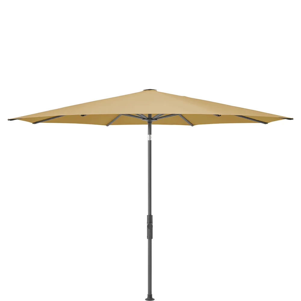 Glatz Twist parasol 300 cm anthracite Kat.5 618 Dijon