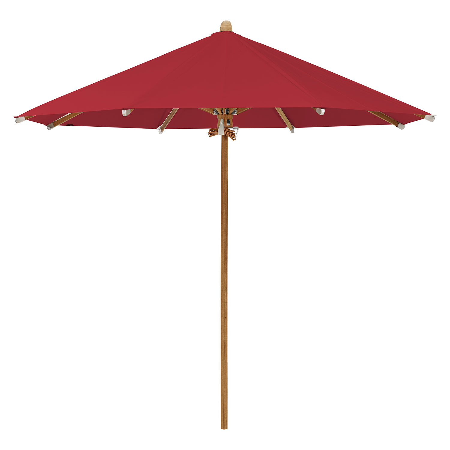 Glatz Teakwood Parasol 350 cm Kat.5 646 Rubino Glatz