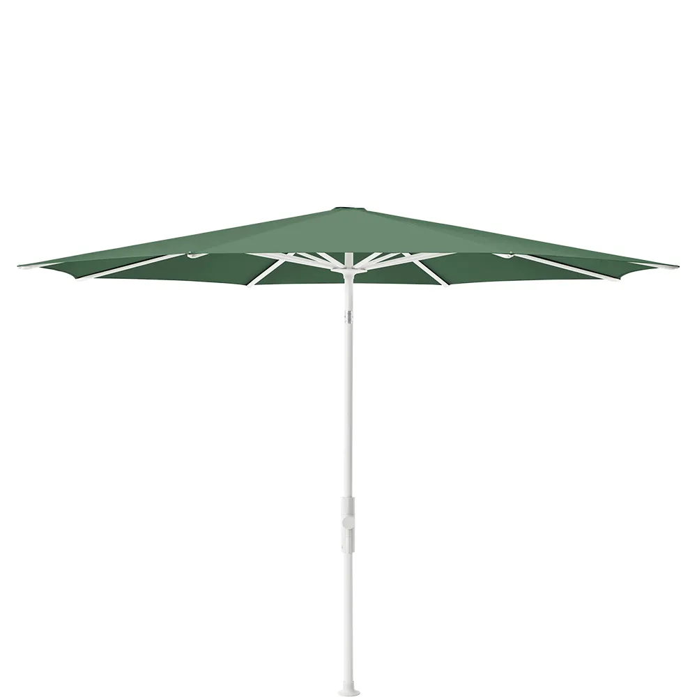 Glatz Twist 330 cm parasol matt white Kat.5 677 Nile