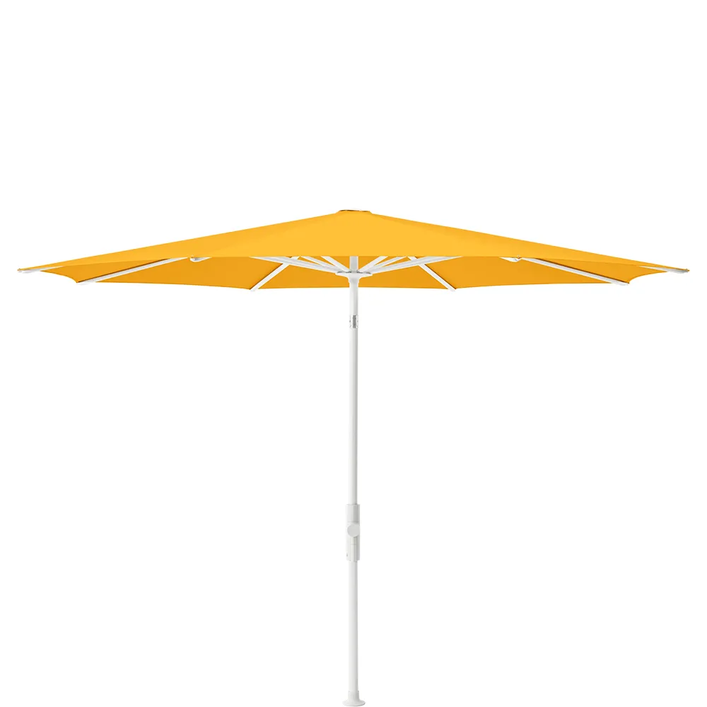 Glatz Twist 300 cm parasol matt white Kat.5 514 Corn