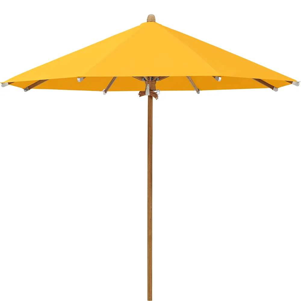 Glatz Teakwood parasol 300 cm Kat.5 514 Corn