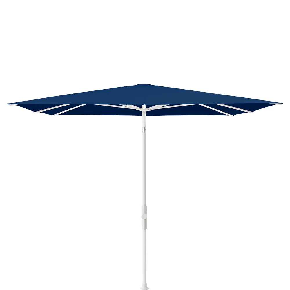 Glatz Twist parasol 240×240 cm matt white Kat.5 530 Atlantic