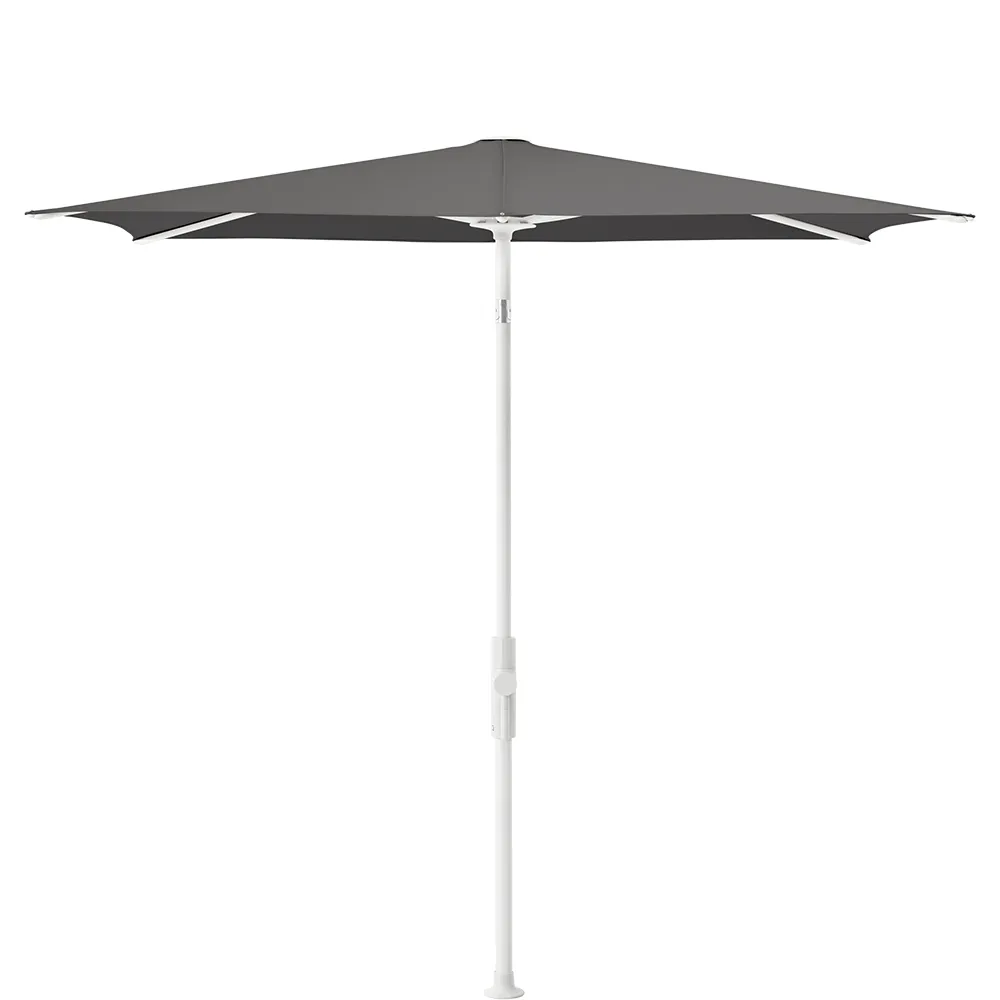 Glatz Twist parasol 250×200 cm matt white Kat.5 807 Lava