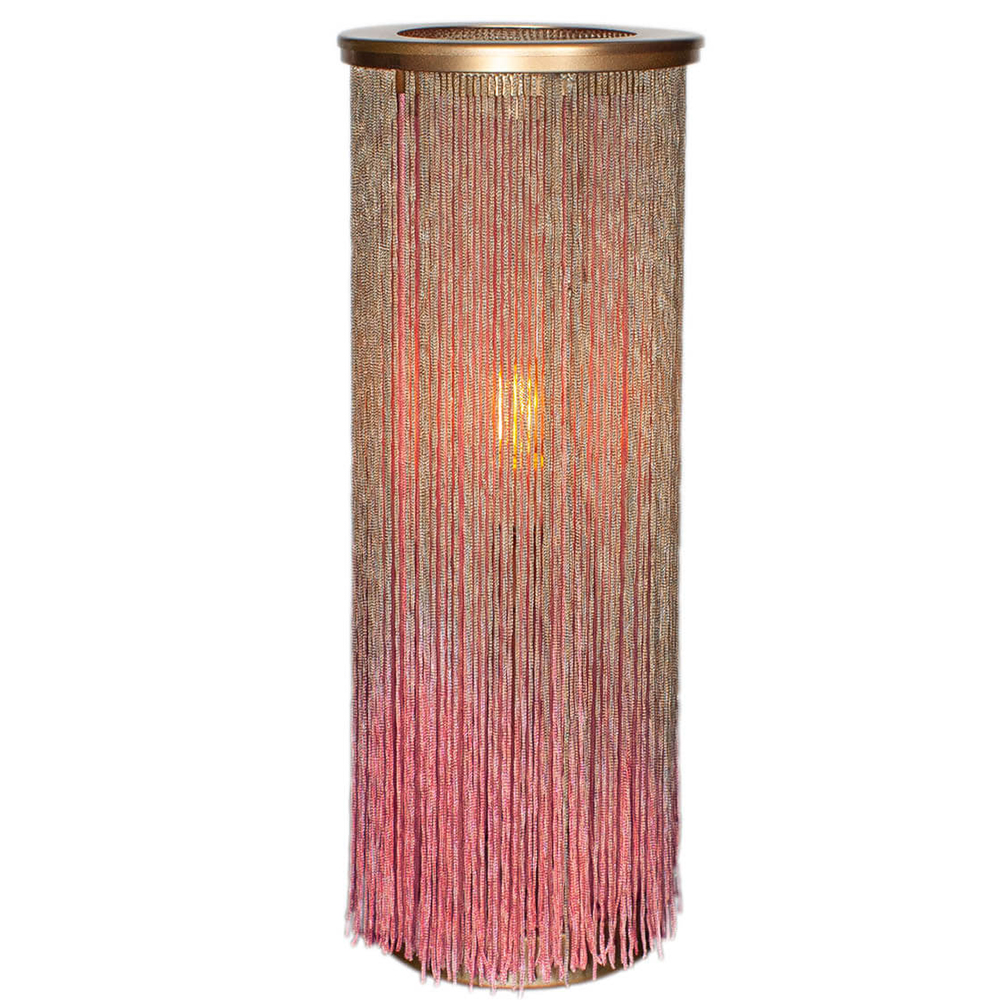 by Rydéns Blondie bordlampe H40cm Rosa/guld