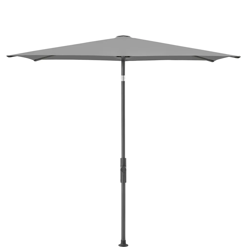 Glatz Twist parasol 250×200 cm anthracite Kat.5 509 Slate