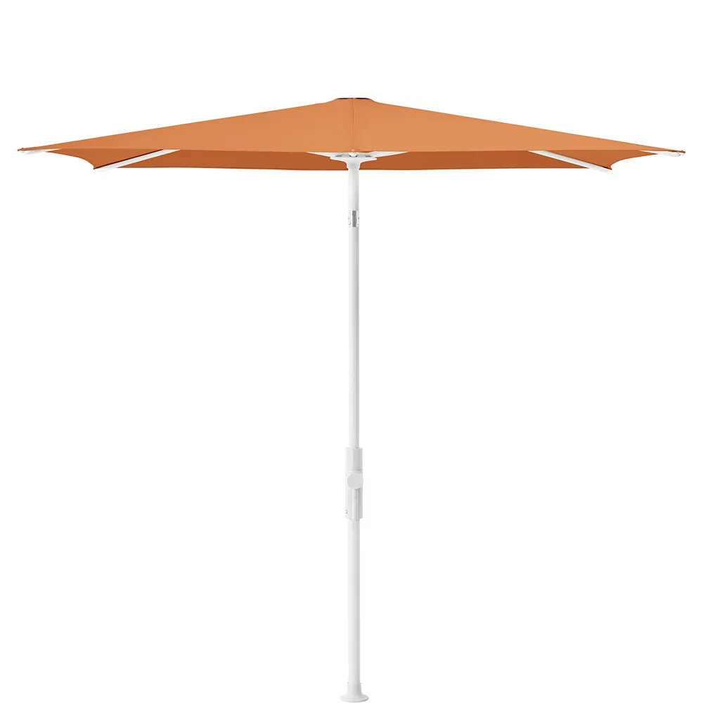 Glatz Twist parasol 210×150 cm matt white Kat.5 802 Sienna