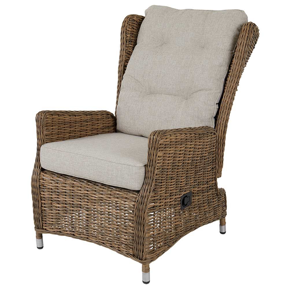 Brafab Vallmo Positionsstol Rustik Polyrattan Brafab