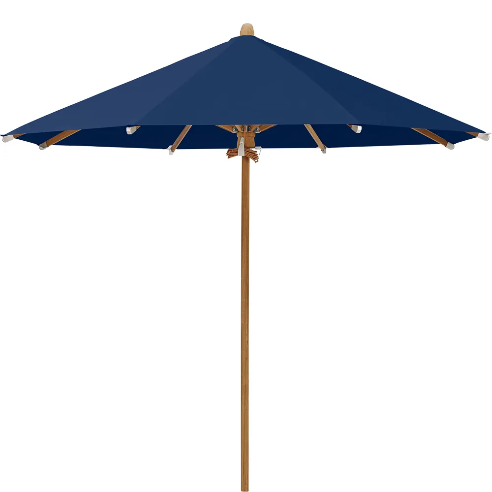 Glatz Teakwood parasol 300 cm Kat.5 530 Atlantic