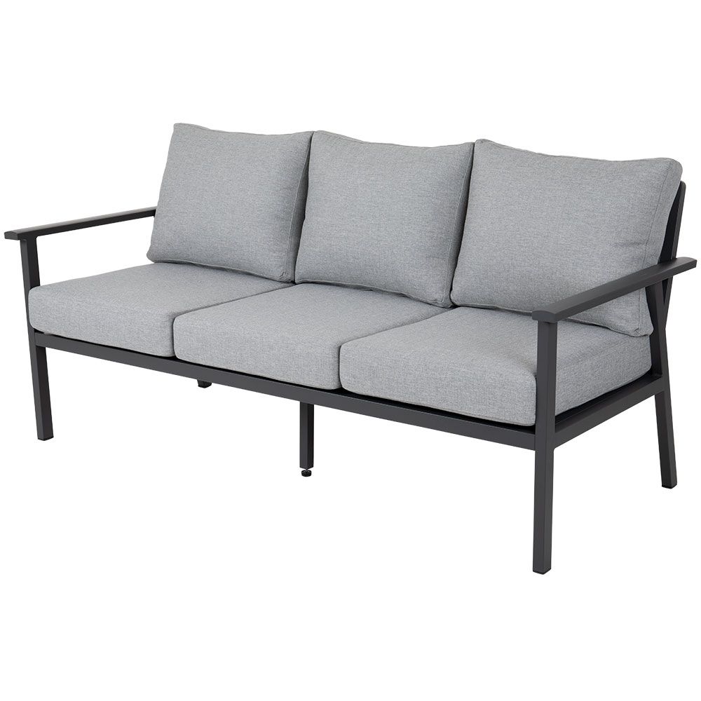 Brafab Samvaro 3-pers. Sofa Antracit/Grå Brafab