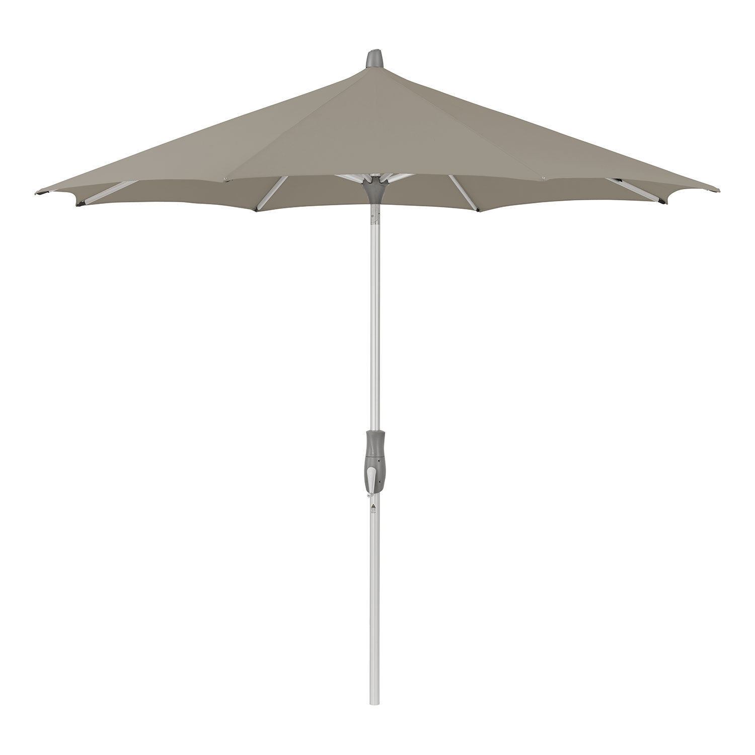 Glatz Alu-Twist Parasol 300 cm Kat.5 611 Sandstone Glatz