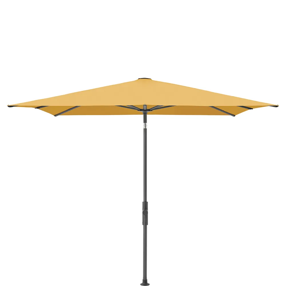 Glatz Twist parasol 240×240 cm anthracite Kat.5 617 Safran