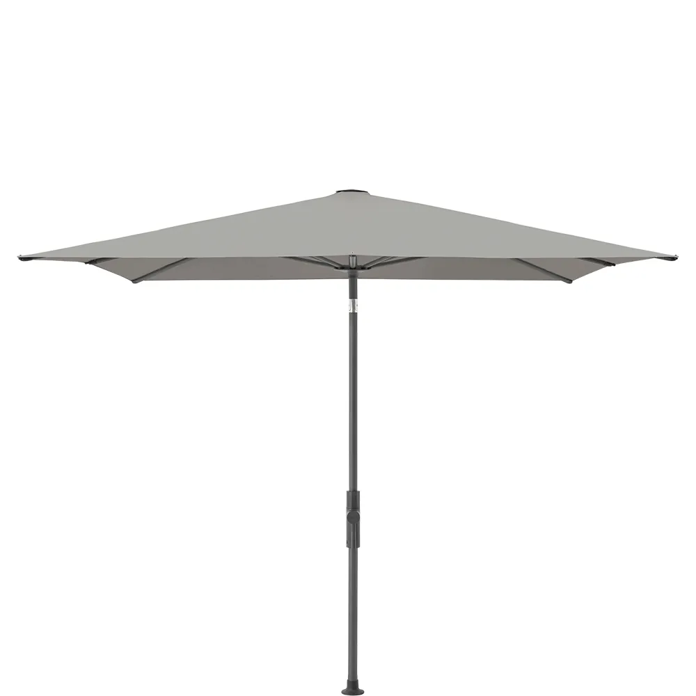 Glatz Twist parasol 240×240 cm anthracite Kat.5 558 Steel