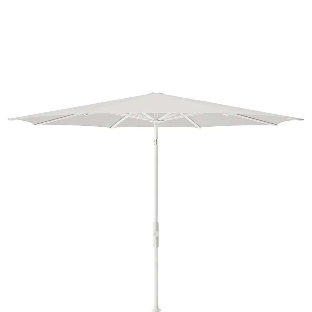 Glatz Twist 300 cm parasol matt white Kat.5 556 Alabaster