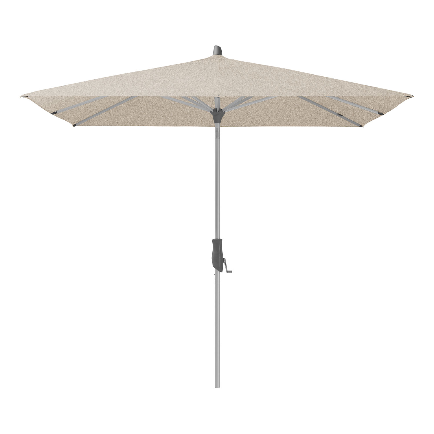 Glatz Alu-Twist Parasol 240×240 cm Kat.5 650 Camel Glatz