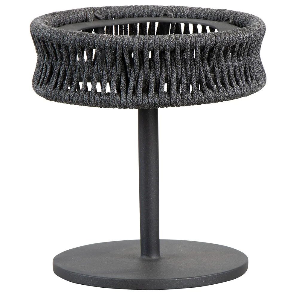 Cane-Line Illusion bordlampe lille Lava grey