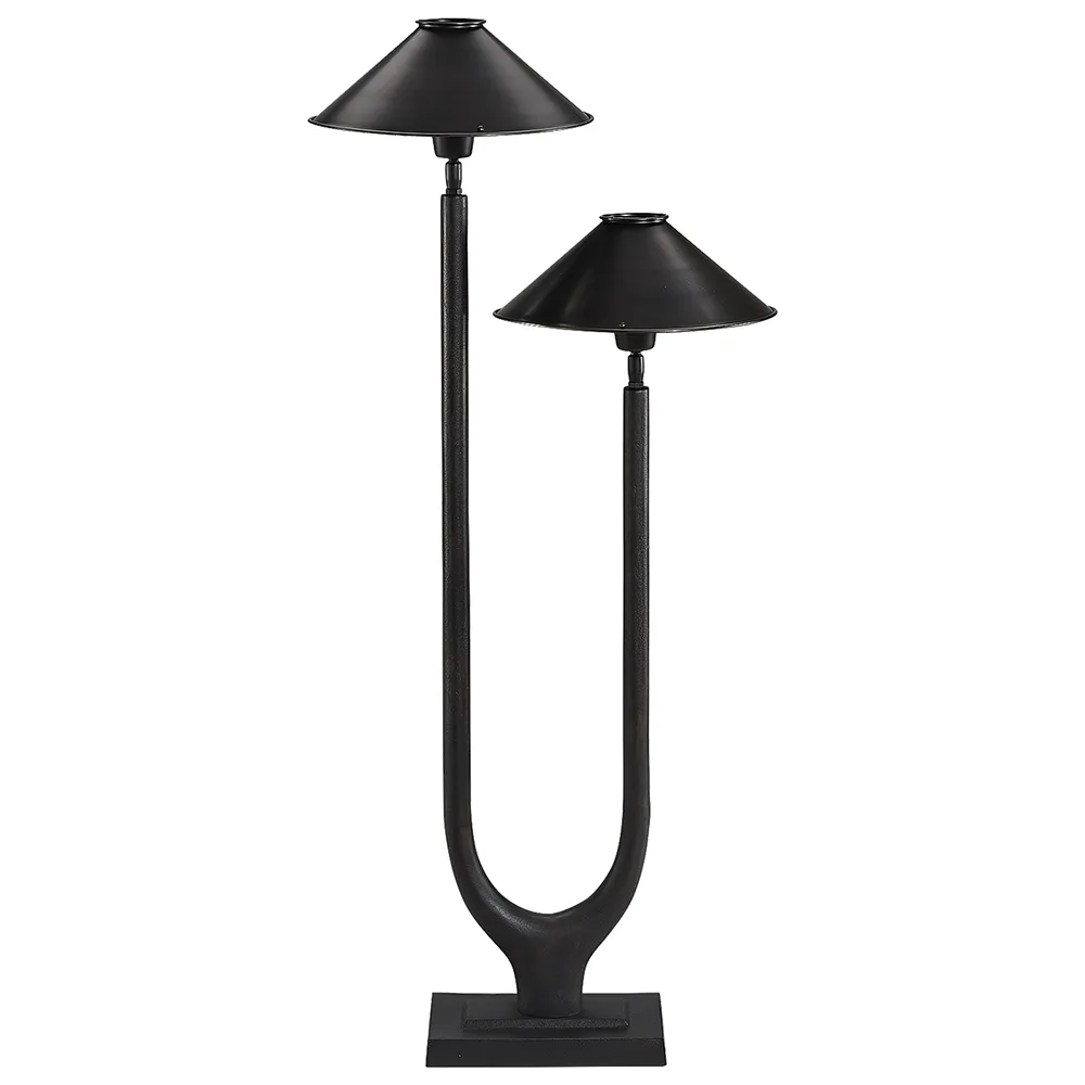 Artwood Twin Bordlampe antik bronze