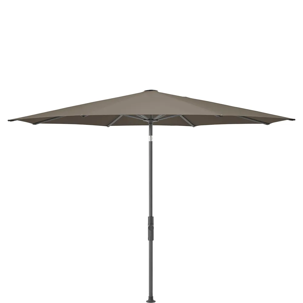 Glatz Twist parasol 300 cm anthracite Kat.5 611 Sandstone