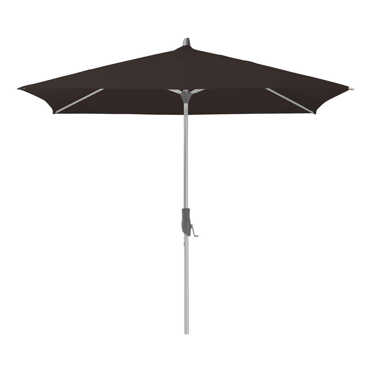 Glatz Alu-Twist Parasol 210×150 cm Kat.5 615 Black Glatz