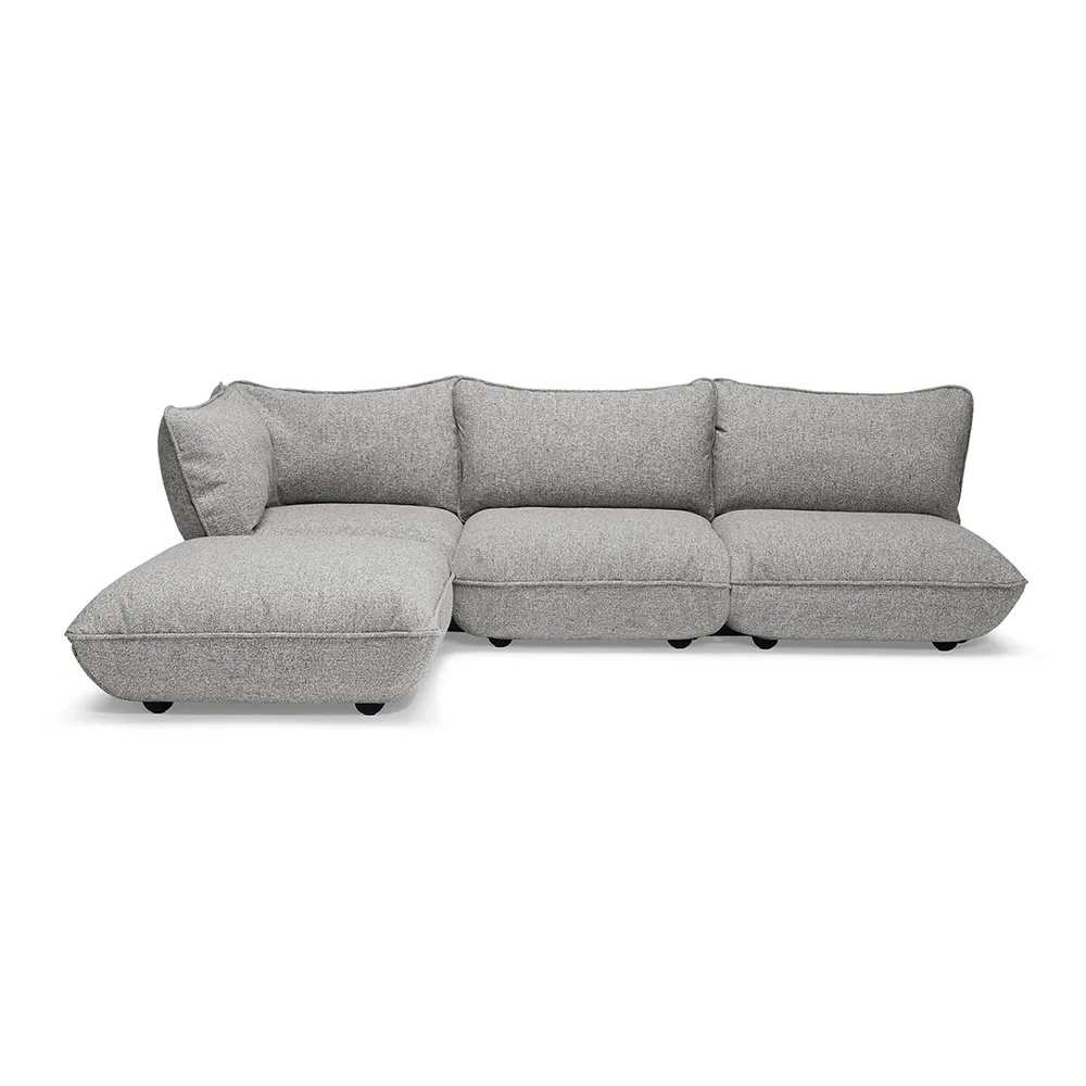 Fatboy Sumo Hjørnesofa Mingle Grid Stone