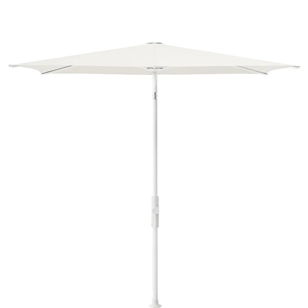 Glatz Twist parasol 210×150 cm matt white Kat.4 404 White