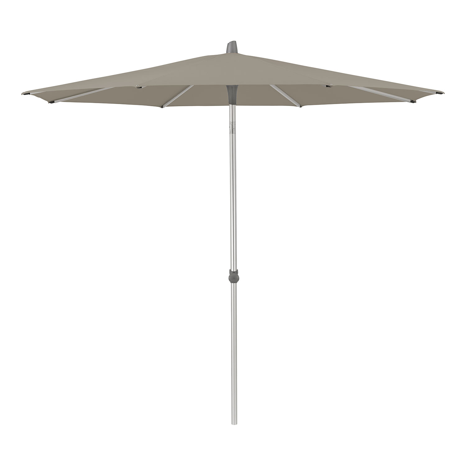 Glatz Alu-Smart Parasol 220 cm Kat.5 611 Sandstone Glatz