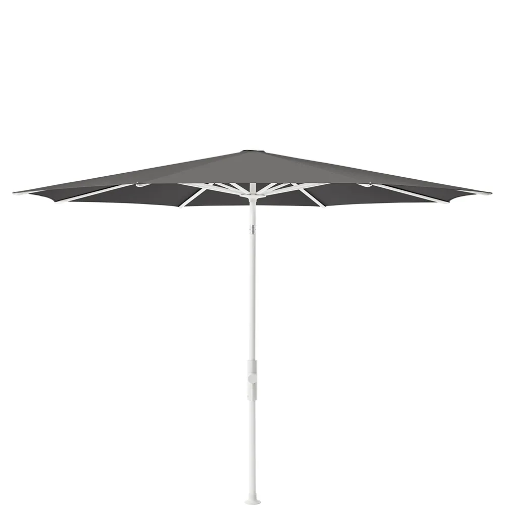 Glatz Twist 270 cm parasol matt white Kat.5 807 Lava