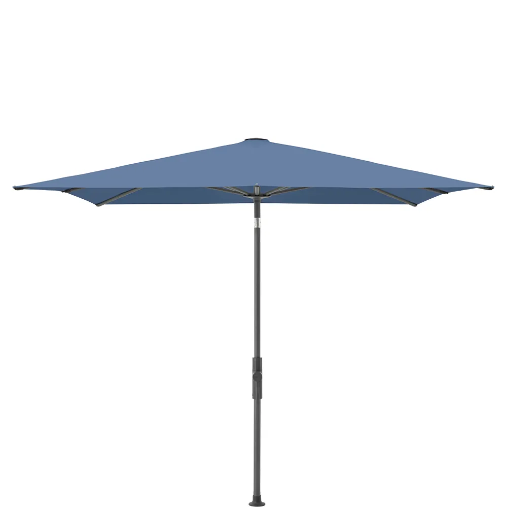 Glatz Twist parasol 240×240 cm anthracite Kat.4 418 Cobalt