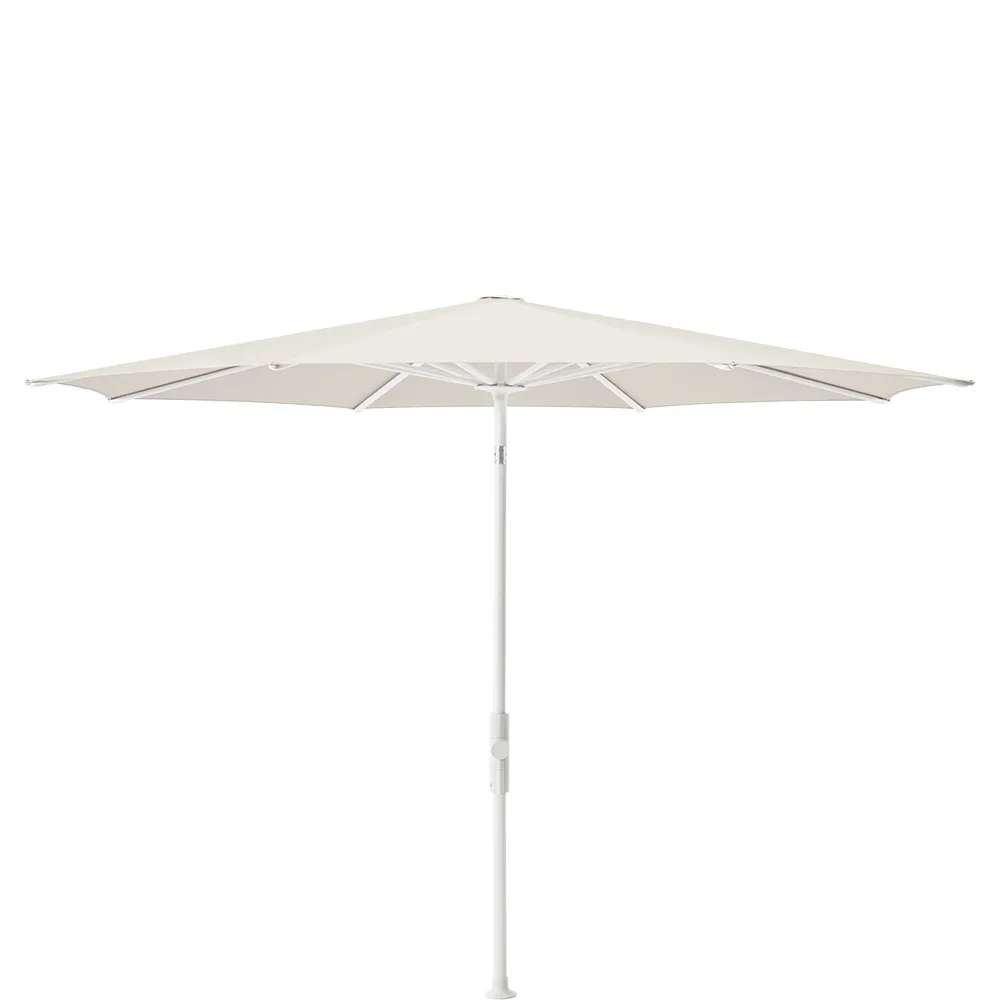 Glatz Twist 270 cm parasol matt white Kat.4 453 Vanilla