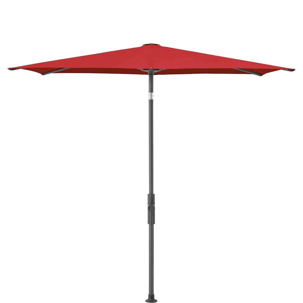 Glatz Twist parasol 250×200 cm anthracite Kat.5 801 Campari